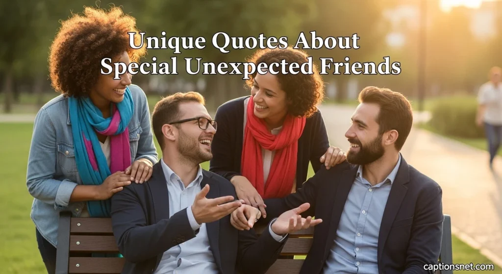 Unique Quotes About Special Unexpected Friends