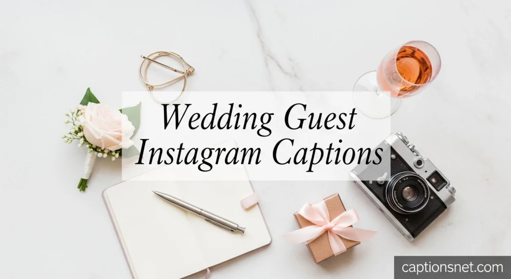 Wedding Guest Instagram Captions