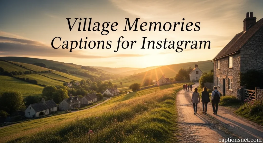 Village Memories Captions for Instagram