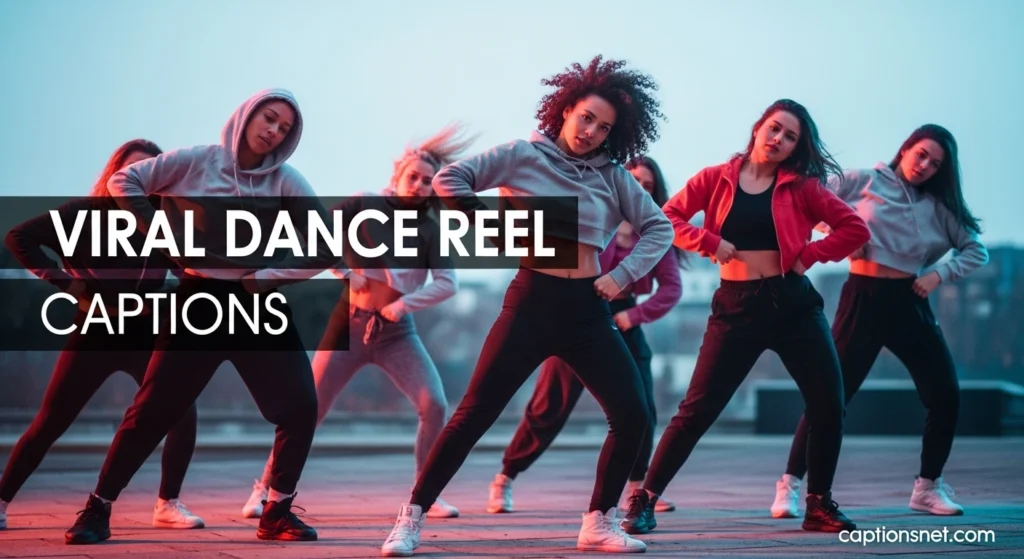 Viral Dance Reel Captions
