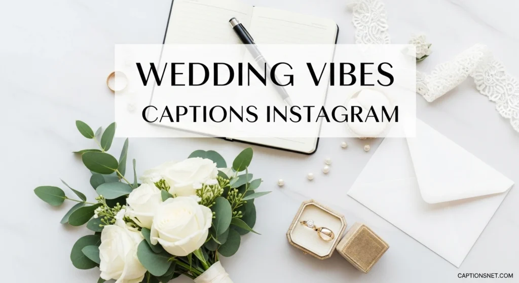 Wedding Vibes Captions Instagram
