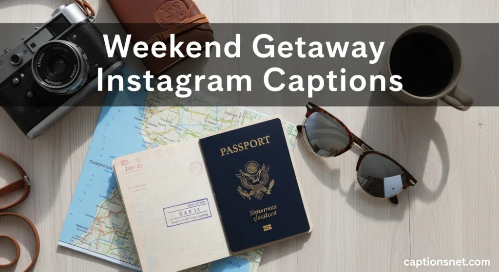 Weekend Getaway Instagram Captions