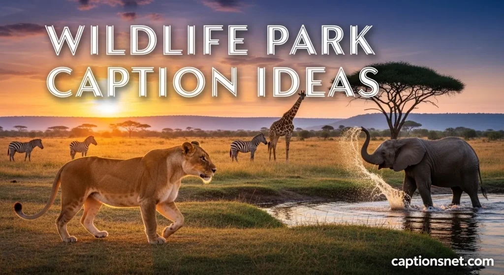Wildlife Park Caption Ideas