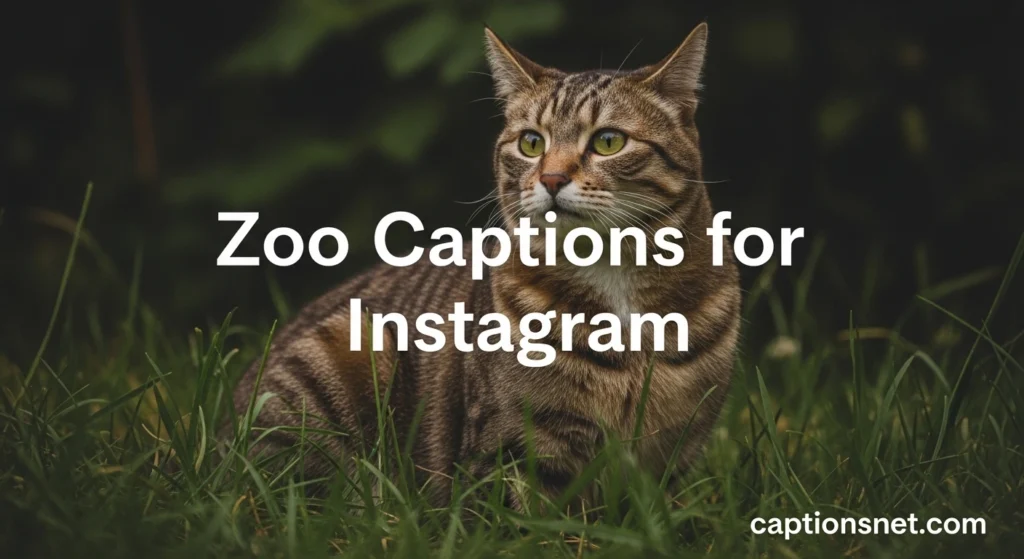 Zoo Captions for Instagram