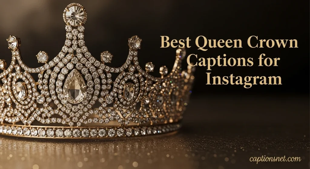 Best Queen Crown Captions for Instagram