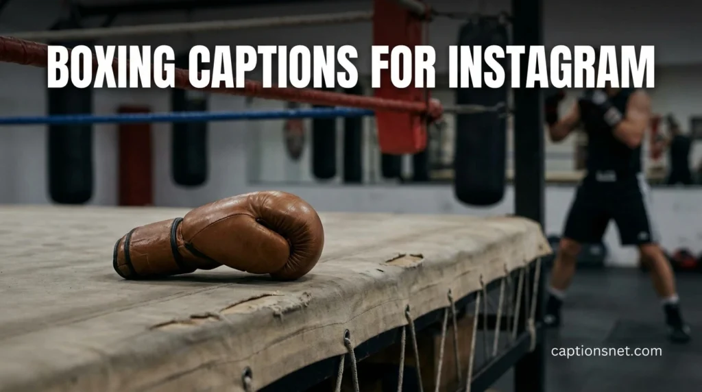 Boxing Captions For Instagram