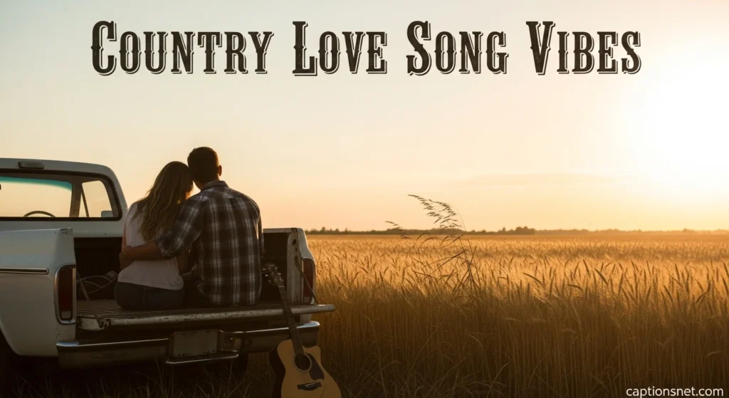 Country Love Song Vibes
