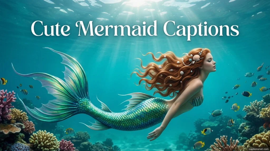 Cute Mermaid Captions