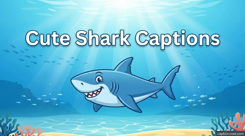Cute Shark Captions