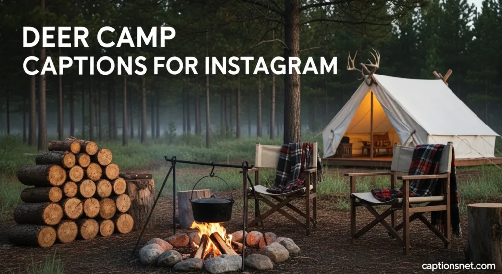 Deer Camp Captions for Instagram
