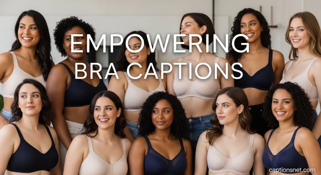 Empowering Bra Captions