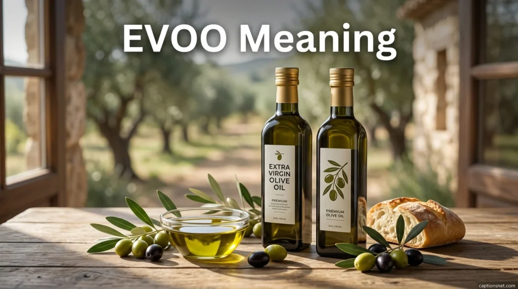 EVOO Meaning