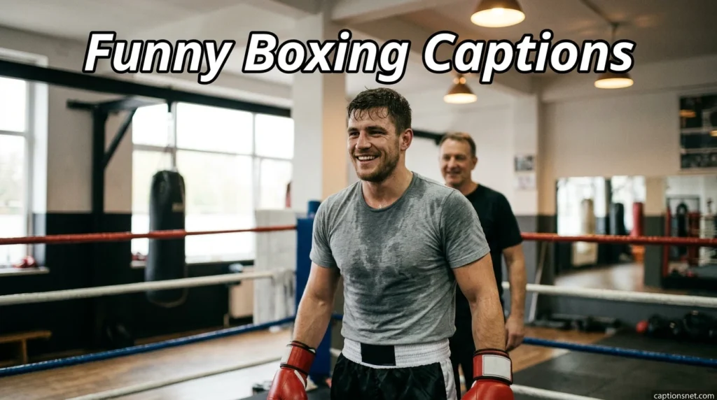 Funny Boxing Captions