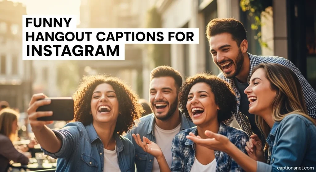 Funny Hangout Captions for Instagram