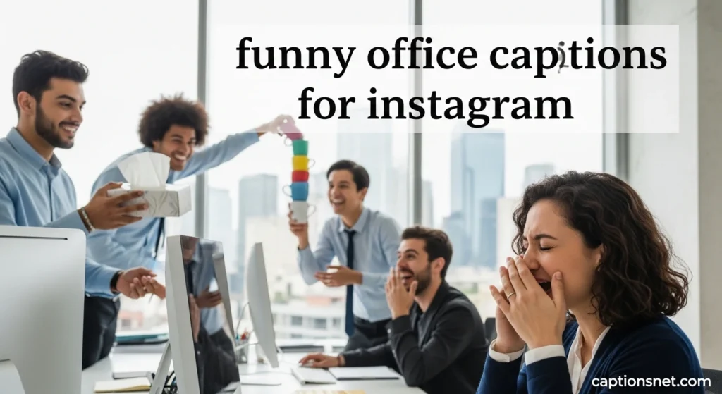 funny office captions for instagram
