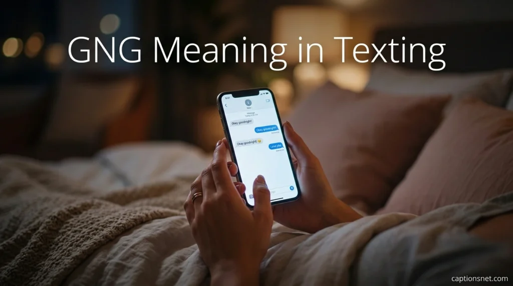 GNG Meaning in Texting