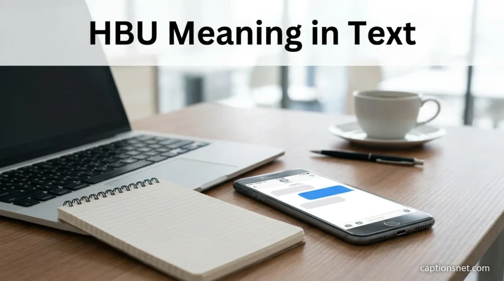 HBU Meaning in Text