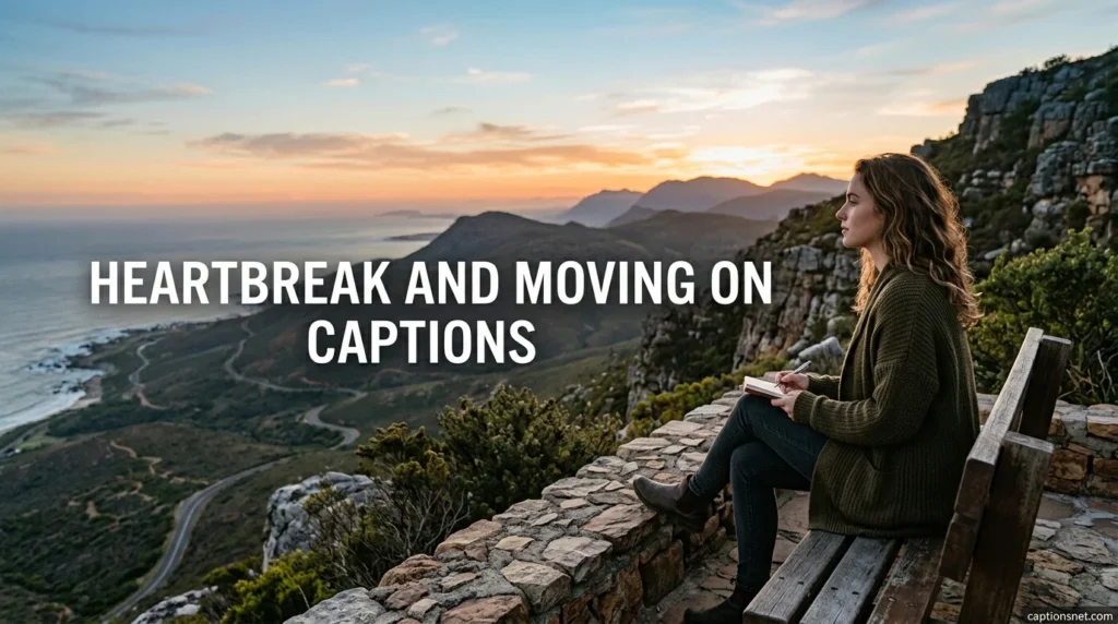 Heartbreak And Moving On Captions