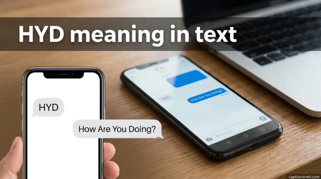 HYD meaning in text