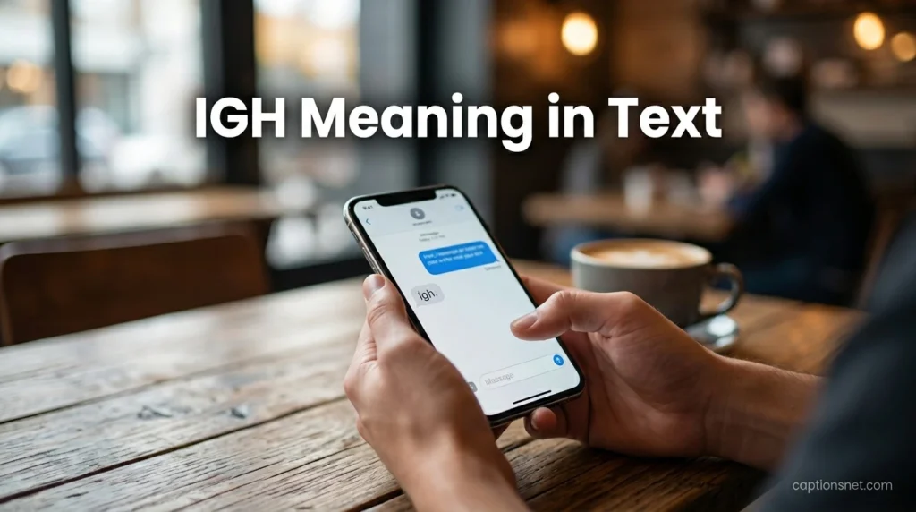 igh meaning in text