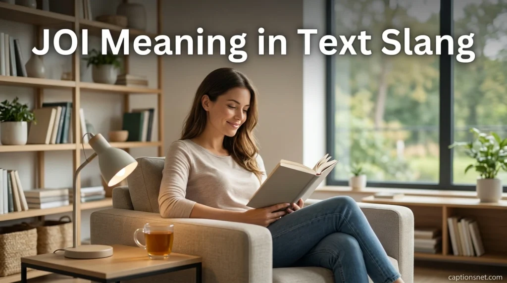 JOI Meaning in Text Slang