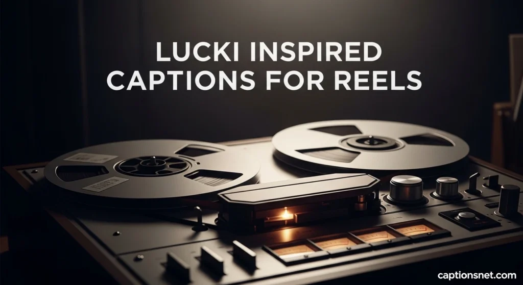 Lucki Inspired Captions for Reels