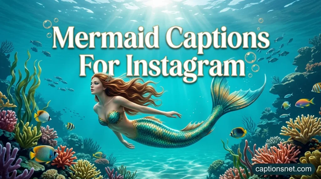 Mermaid Captions For Instagram