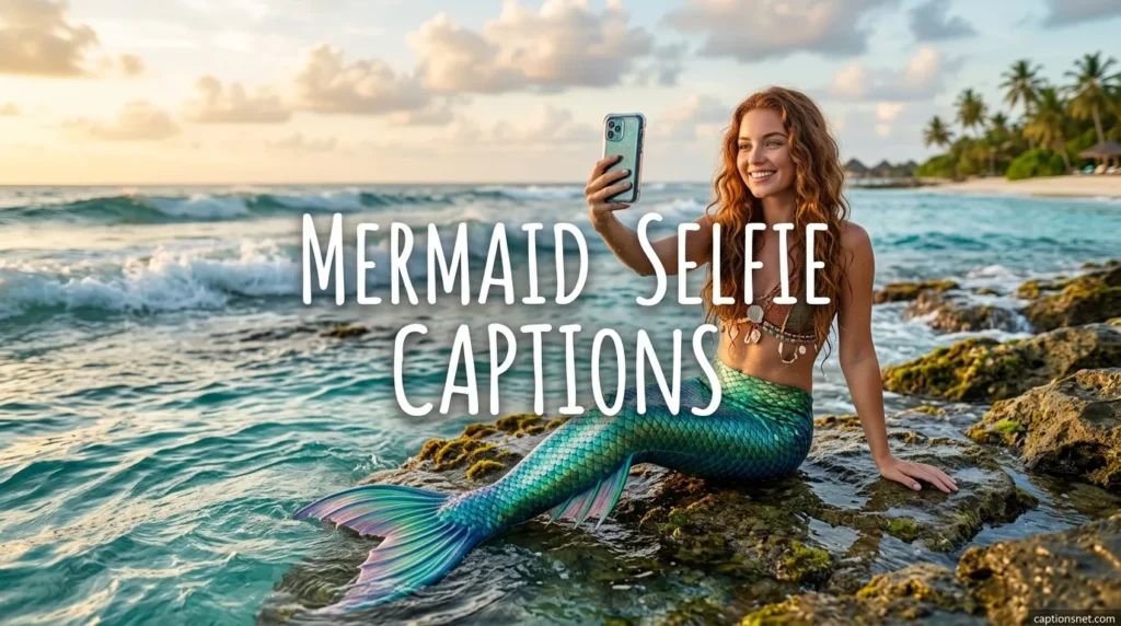 Mermaid Selfie Captions