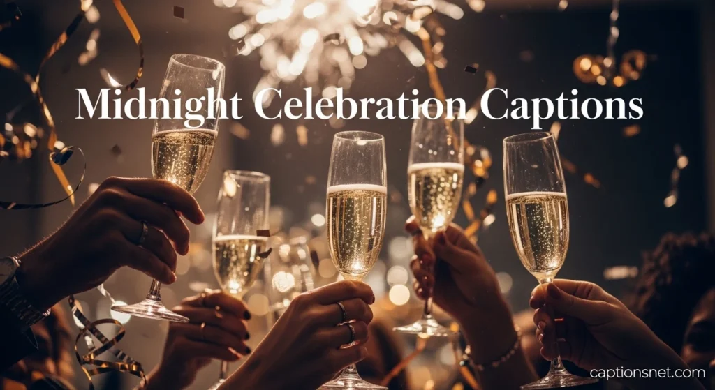 Midnight Celebration Captions