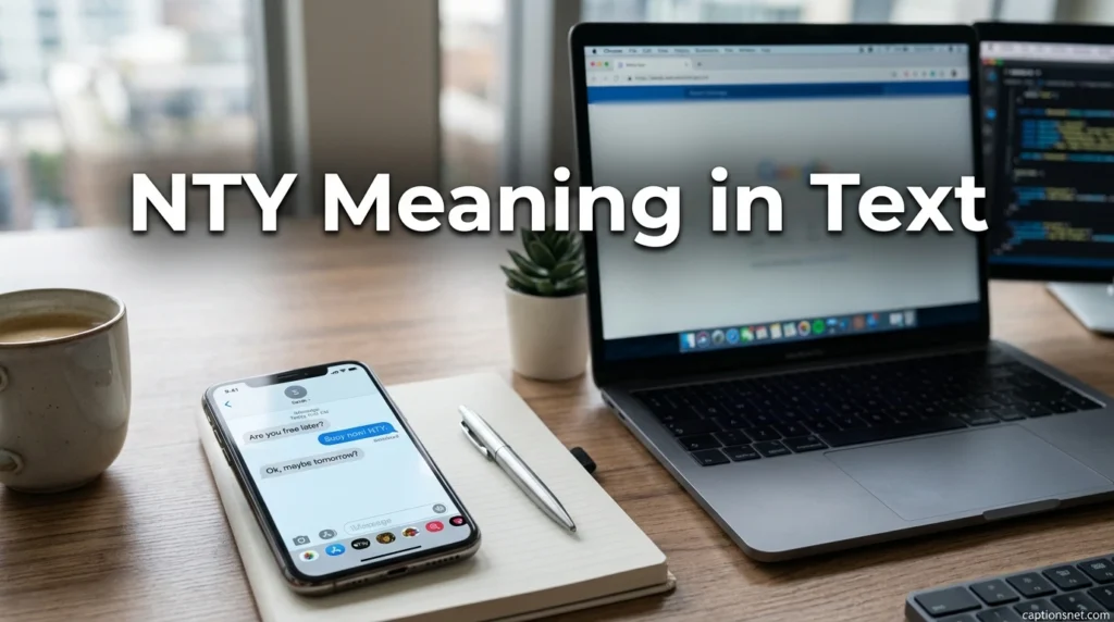 NTY Meaning in Text