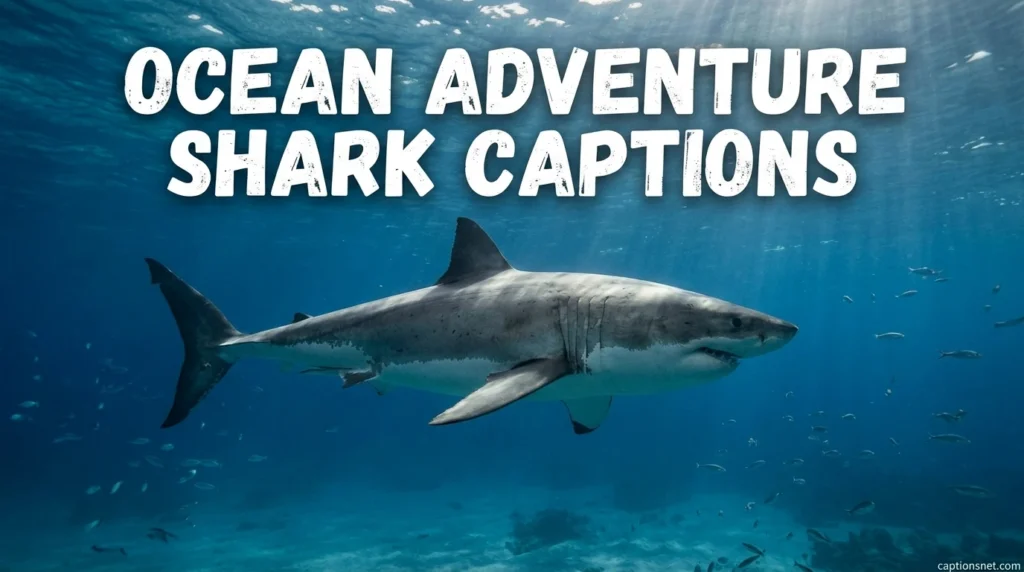 Ocean Adventure Shark Captions