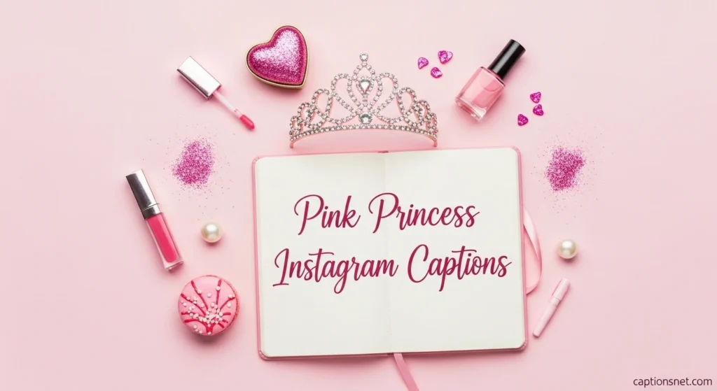Pink Princess Instagram Captions