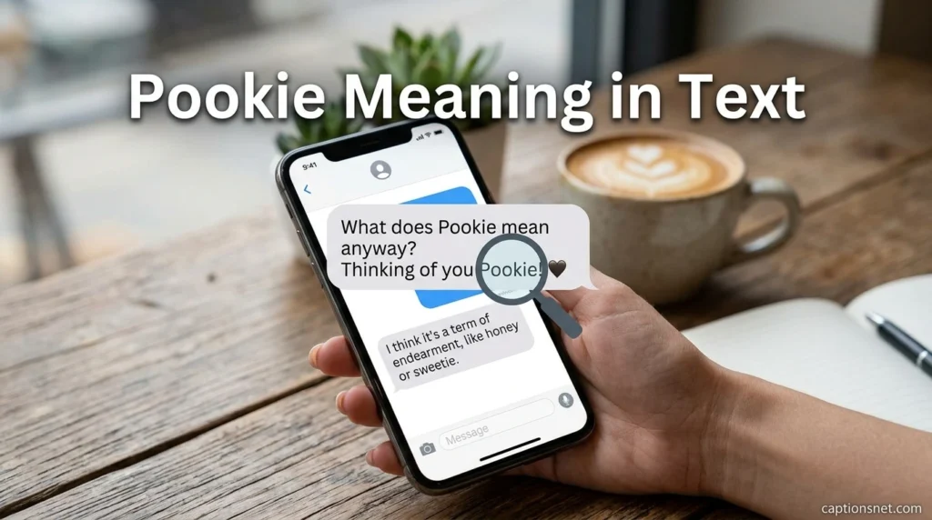 Pookie Meaning in Text