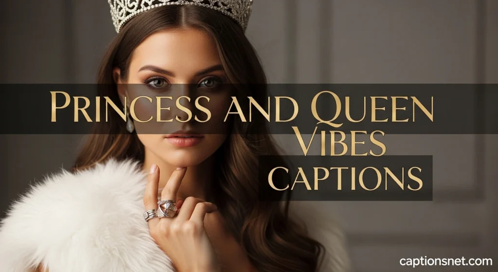 Princess and Queen Vibes Captions