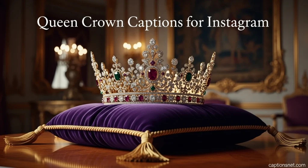 Queen Crown Captions for Instagram
