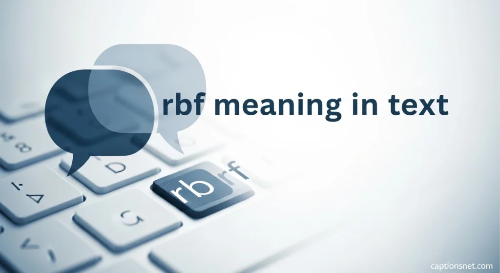 rbf meaning in text