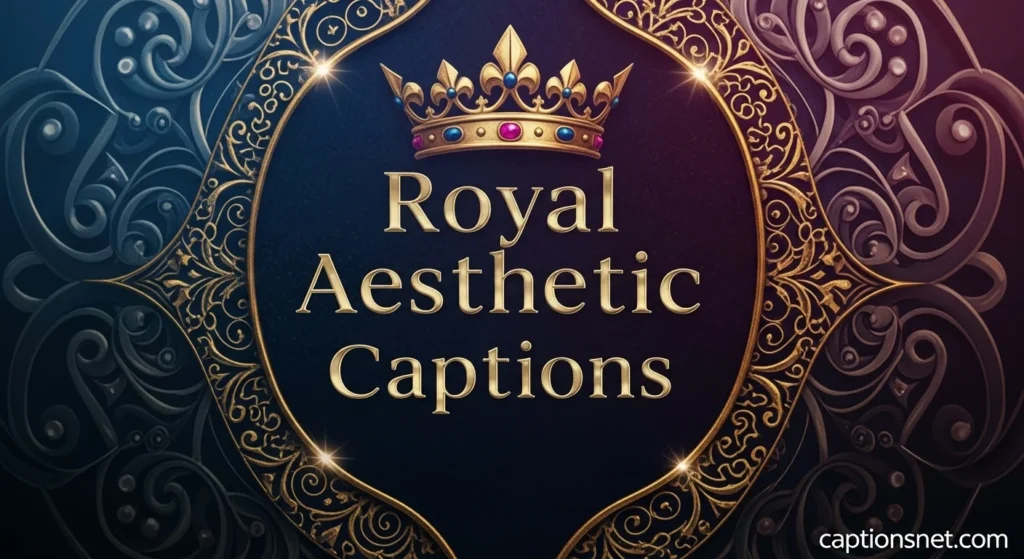 Royal Aesthetic Captions