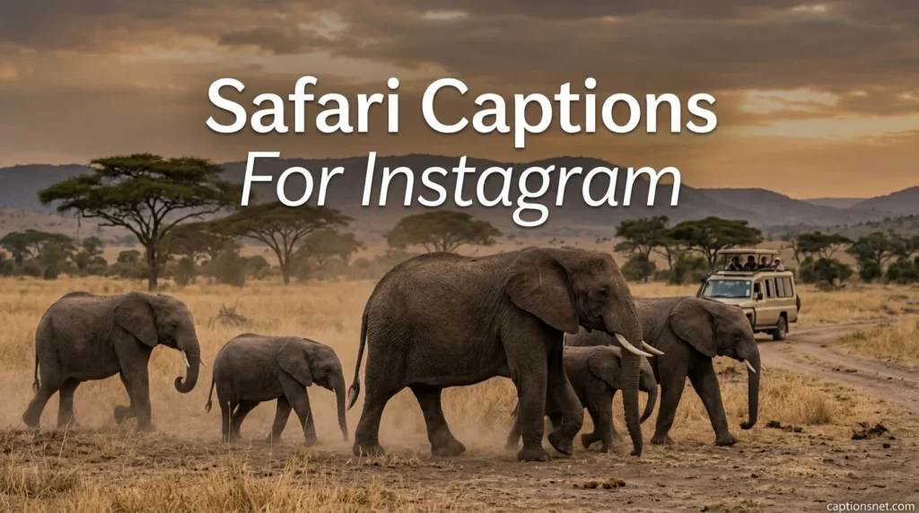 Safari Captions For Instagram
