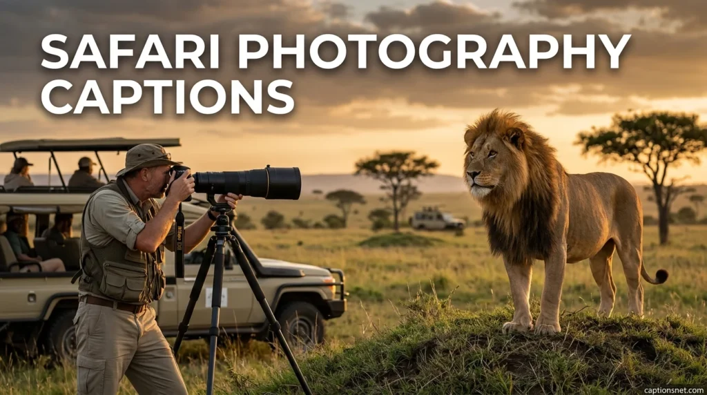 Safari Photography Captions
