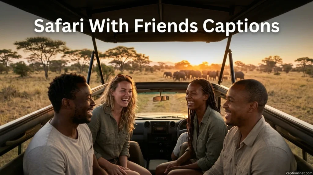 Safari With Friends Captions