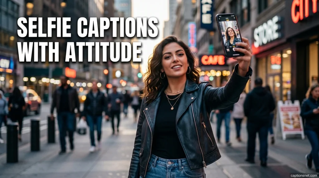 Selfie Captions With Attitude