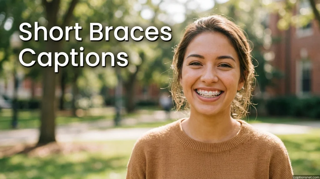 Short Braces Captions