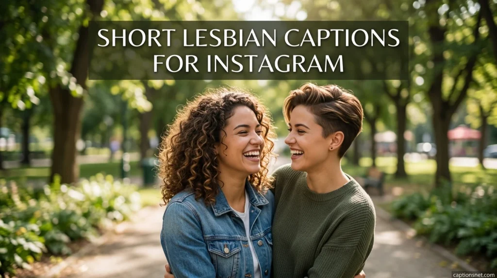 Short Lesbian Captions For Instagram