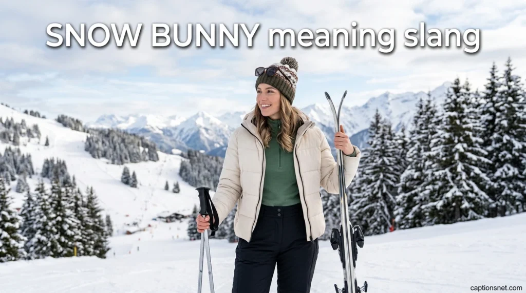 Snow Bunny meaning slang