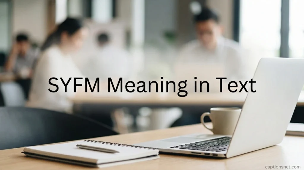 SYFM Meaning in Text