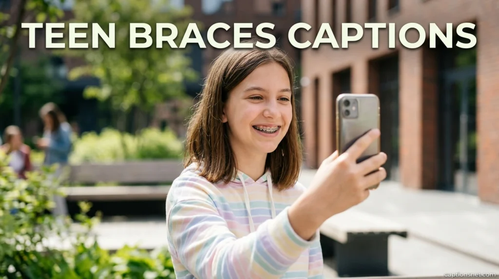 Teen Braces Captions