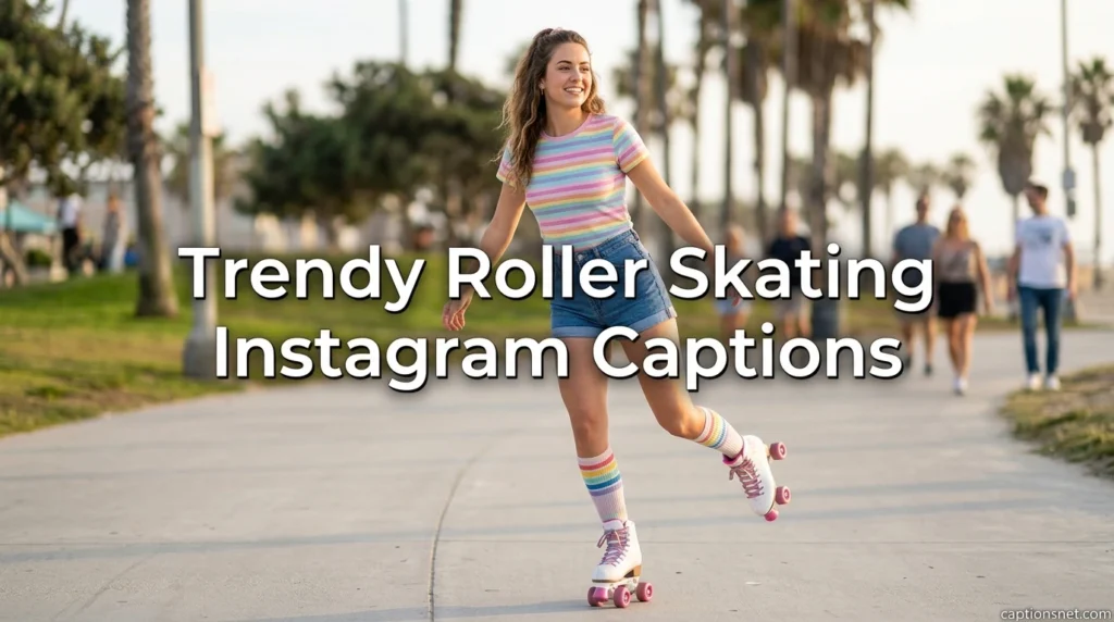 Trendy Roller Skating Instagram Captions