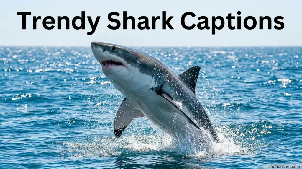 Trendy Shark Captions