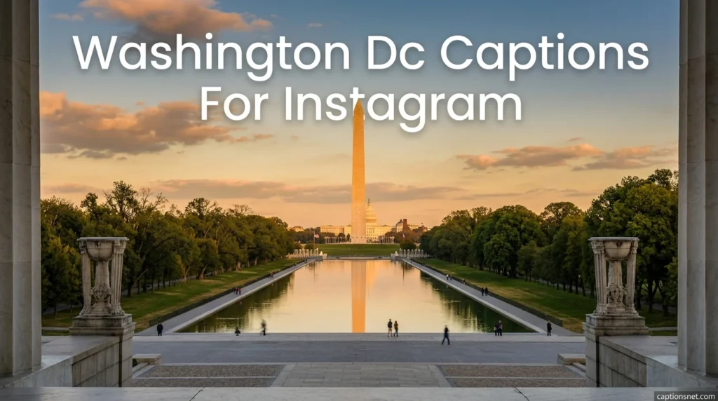 Washington Dc Captions For Instagram