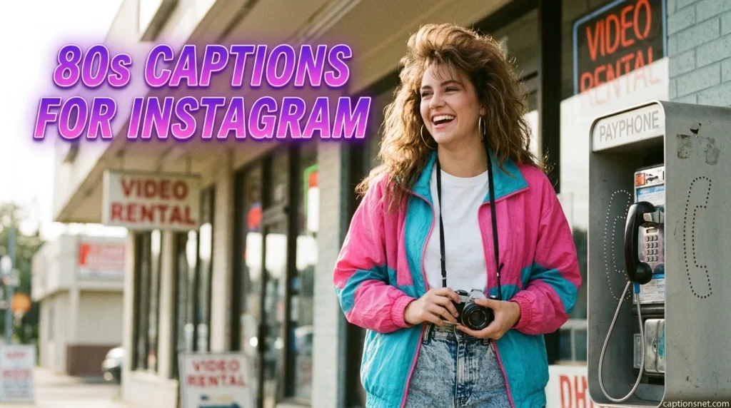 80s Captions for Instagram